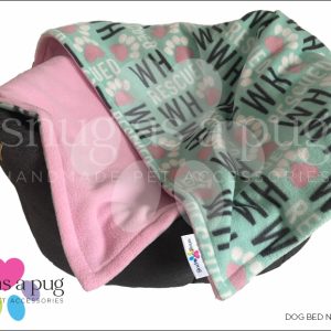 Who Rescued Who Pet Blanket (Pink)